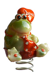 Image showing Valentine frog