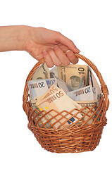 Image showing dual currency basket