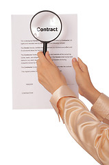 Image showing Features of contract