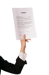 Image showing Contract