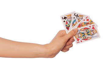 Image showing cards in casino