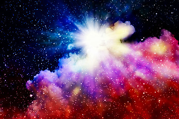 Image showing birth of a new nebula
