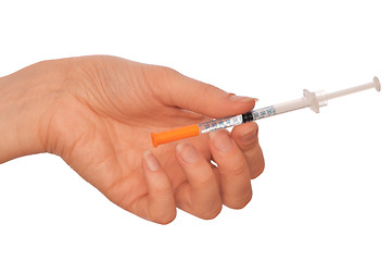 Image showing insulin injections