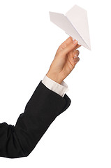 Image showing Paper plane