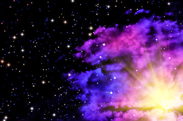 Image showing birth of a new nebula