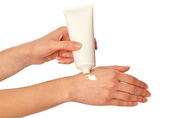 Image showing cosmetic cream for hands