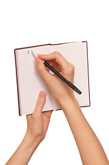 Image showing write notes