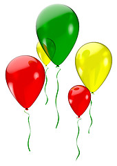 Image showing holiday balloons