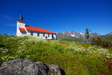 Image showing Scenic church