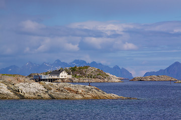 Image showing Rocky islets in Norway