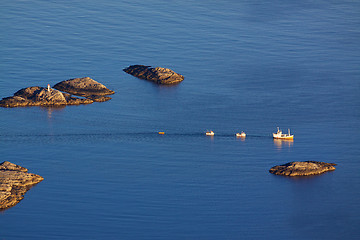 Image showing Rocky islets