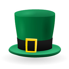 Image showing Green St Patrick Hat