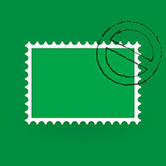 Image showing Saint Patrick Postage Stamp