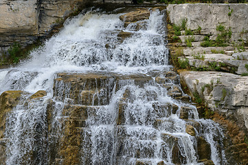 Image showing Inglis Falls in Owen Sound, Ontario, Canada