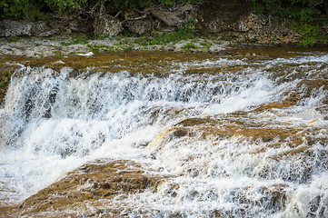 Image showing McGowan Falls in Grey County of Durham, Ontario, Canada