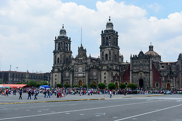 Image showing The Metropolitan Cathedral in Mexico City