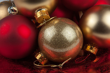 Image showing Christmas balls