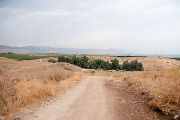 Image showing Hiking in galilee