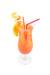 Image showing Orange dollar cocktail