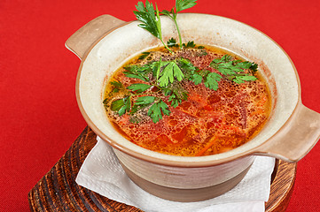 Image showing borsch