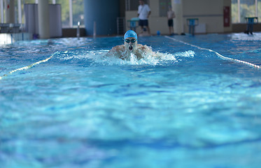 Image showing swimmer