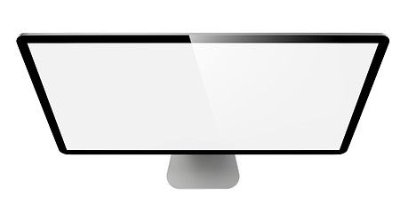 Image showing Modern Widescreen Lcd Monitor.