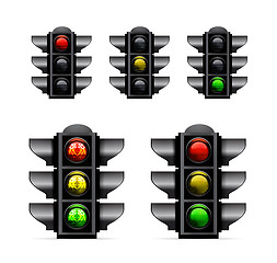 Image showing raffic lights