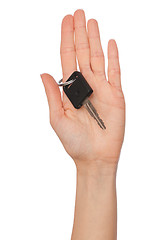 Image showing key from big car