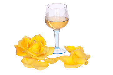 Image showing white wine