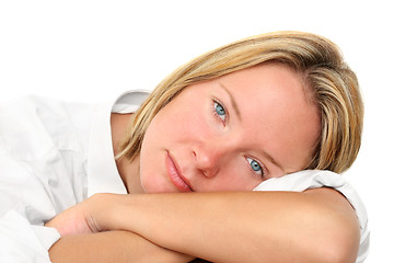 Image showing Relaxed Girl