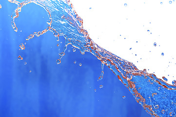 Image showing tropical splashing wave