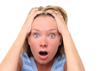 Image showing Surprised Woman