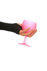 Image showing empty glass for taking a punch