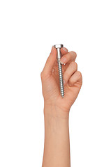 Image showing big screw