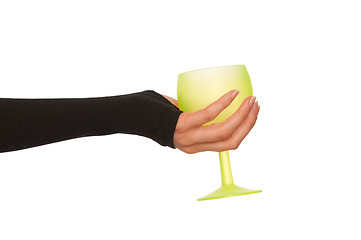 Image showing empty glass for taking a punch