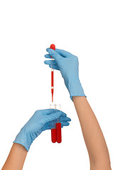 Image showing blood test