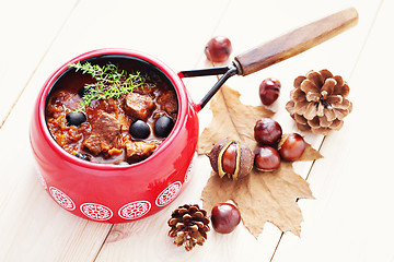 Image showing delicious goulash