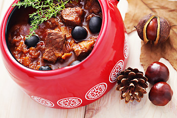 Image showing delicious goulash