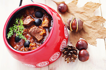 Image showing delicious goulash