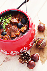 Image showing delicious goulash