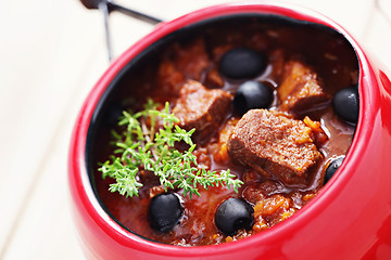 Image showing delicious goulash