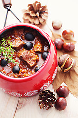 Image showing delicious goulash