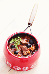 Image showing delicious goulash