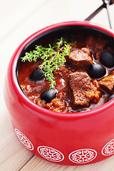 Image showing delicious goulash