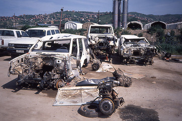 Image showing UN car park