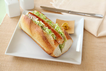 Image showing Pork Hot Dog