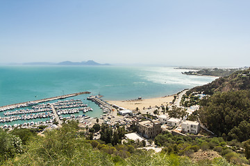 Image showing Port of Sidi Bou Said