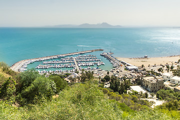 Image showing Port of Sidi Bou Said