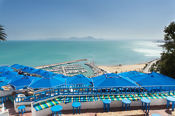 Image showing Port of Sidi Bou Said