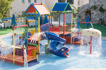 Image showing Water playground